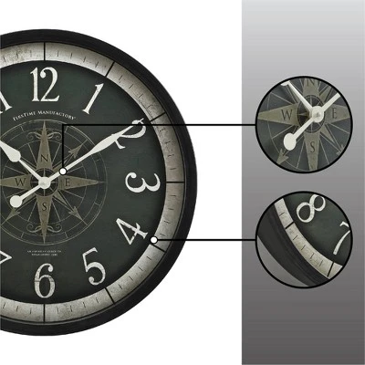 unnamed-file-891.jpg 24" Compass Rose Wall Clock Oil Rubbed Bronze - FirsTime & Co. -Glas24 Shop unnamed file 891