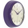 9.5" Retro Metal Wall Clock Purple - Infinity Instruments 3 9.5" Retro Metal Wall Clock Purple - Infinity Instruments -Glas24 Shop unnamed file 895