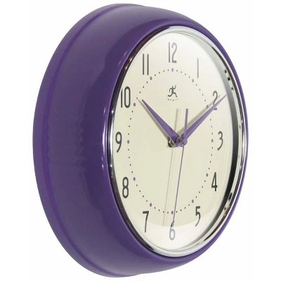 unnamed-file-895.jpg 9.5" Retro Metal Wall Clock Purple - Infinity Instruments -Glas24 Shop unnamed file 895