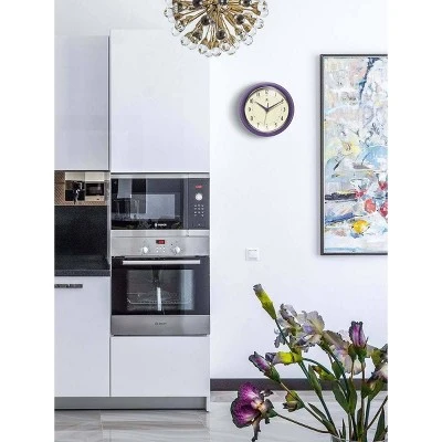 unnamed-file-897.jpg 9.5" Retro Metal Wall Clock Purple - Infinity Instruments -Glas24 Shop unnamed file 897