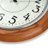 12.5" Wood Wall Clock with Quiet Sweep Natural - Westclox -Glas24 Shop unnamed file 902