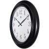 24" Classic Wall Clock Black - Infinity Instruments -Glas24 Shop unnamed file 909