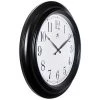 24" Classic Wall Clock Black - Infinity Instruments -Glas24 Shop unnamed file 910