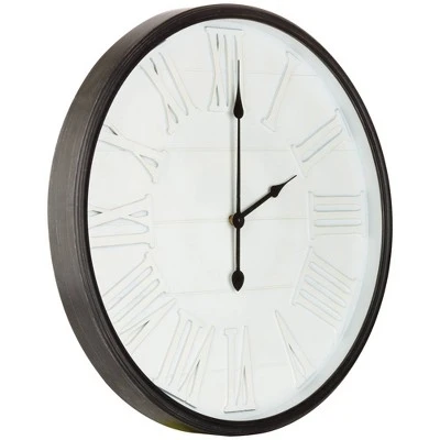unnamed-file-913.jpg 22" Modern Farmhouse Shiplap Wall Clock Black/White - Patton Wall Decor -Glas24 Shop unnamed file 913