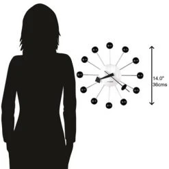 Howard Miller 625333 Howard Miller Ball Wall Clock 625333