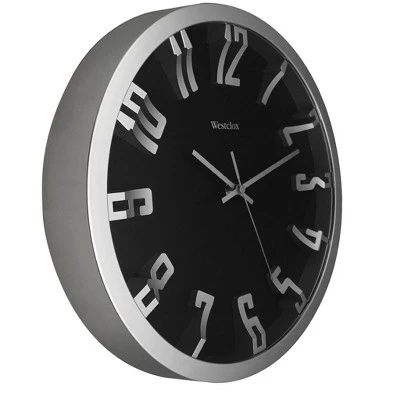 unnamed-file-934.jpg 12" Wall Clock with Raised Numbers Silver - Westclox -Glas24 Shop unnamed file 934