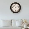 24" Wall Clock with Vinatge Dial/Glass Lens - Westclox -Glas24 Shop unnamed file 943