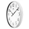 18" Silent Movement Wall Clock Silver - Infinity Instruments -Glas24 Shop unnamed file 956