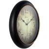 12" Precedent Wall Clock Black/Rose Gold - Infinity Instruments -Glas24 Shop unnamed file 965